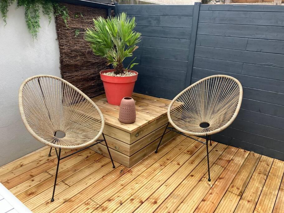 Appartement Centre Ville Quimper Avec Terrasse Экстерьер фото