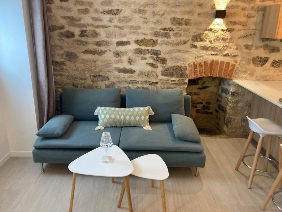 Appartement Centre Ville Quimper Avec Terrasse Экстерьер фото